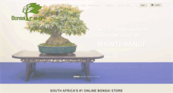 Desktop Screenshot of bonsaitree.co.za